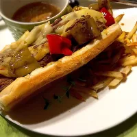 Snapdishの料理写真:Slow cooker Italian beef sandwich|MJRoperさん