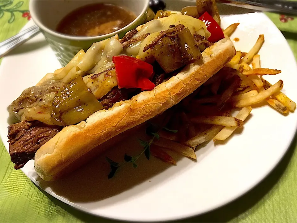 Slow cooker Italian beef sandwich|MJRoperさん