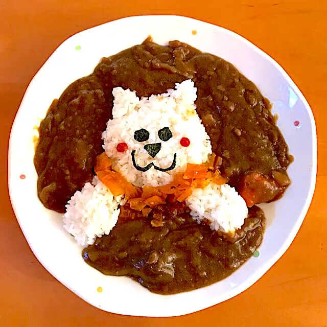 Snapdishの料理写真:いぬカレー#カレー|あゆみんさん