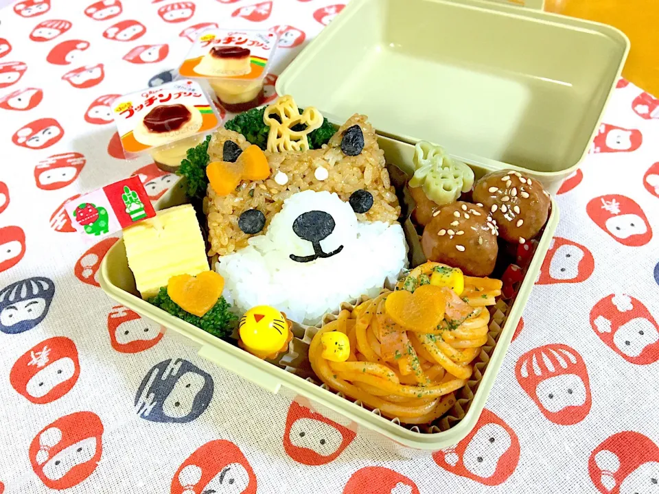 娘用❃学童弁当 #お正月弁当  #戌年弁当|tokkoさん