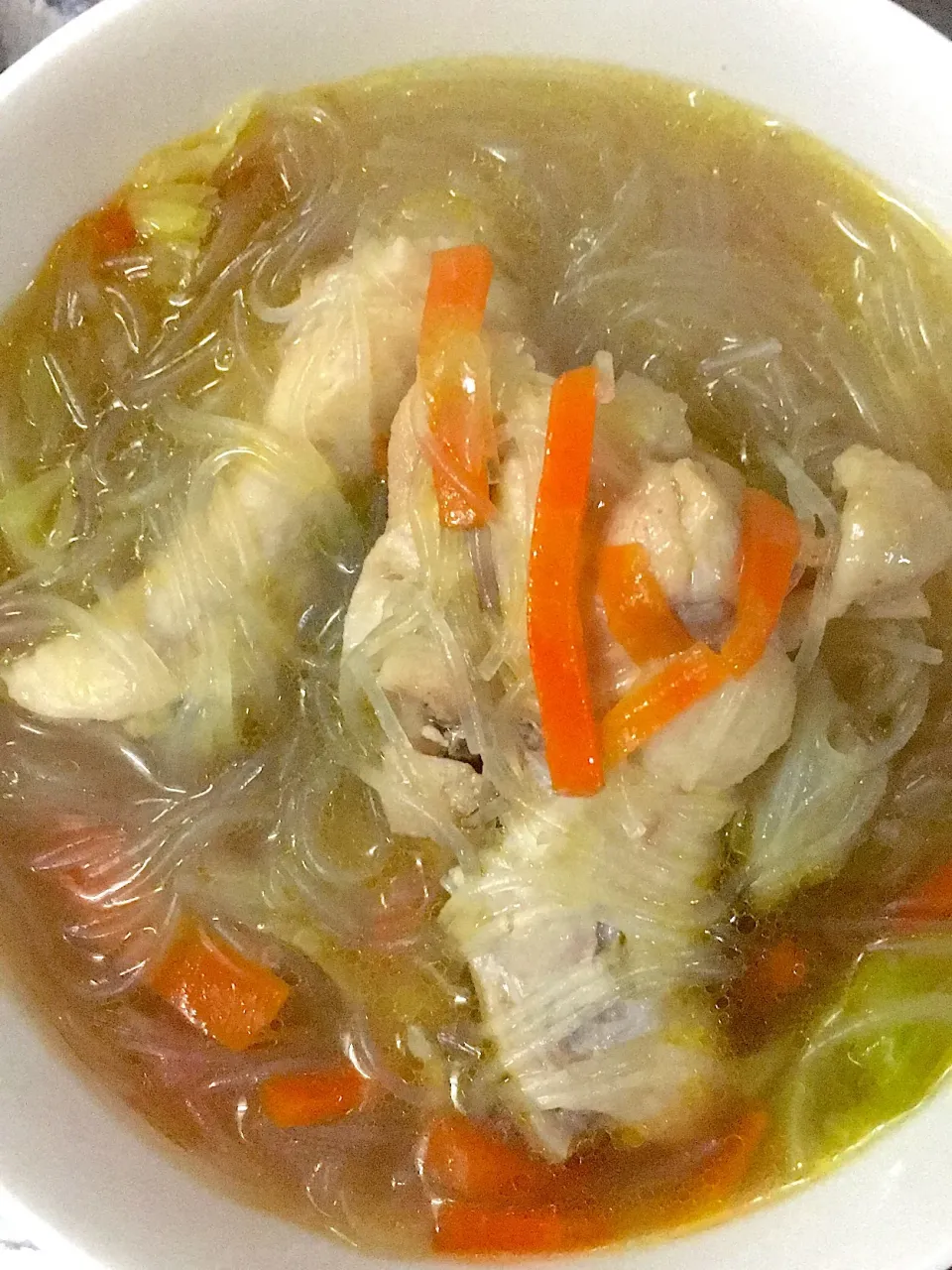 Chicken harusame soup..Sotanghon|sharmellさん