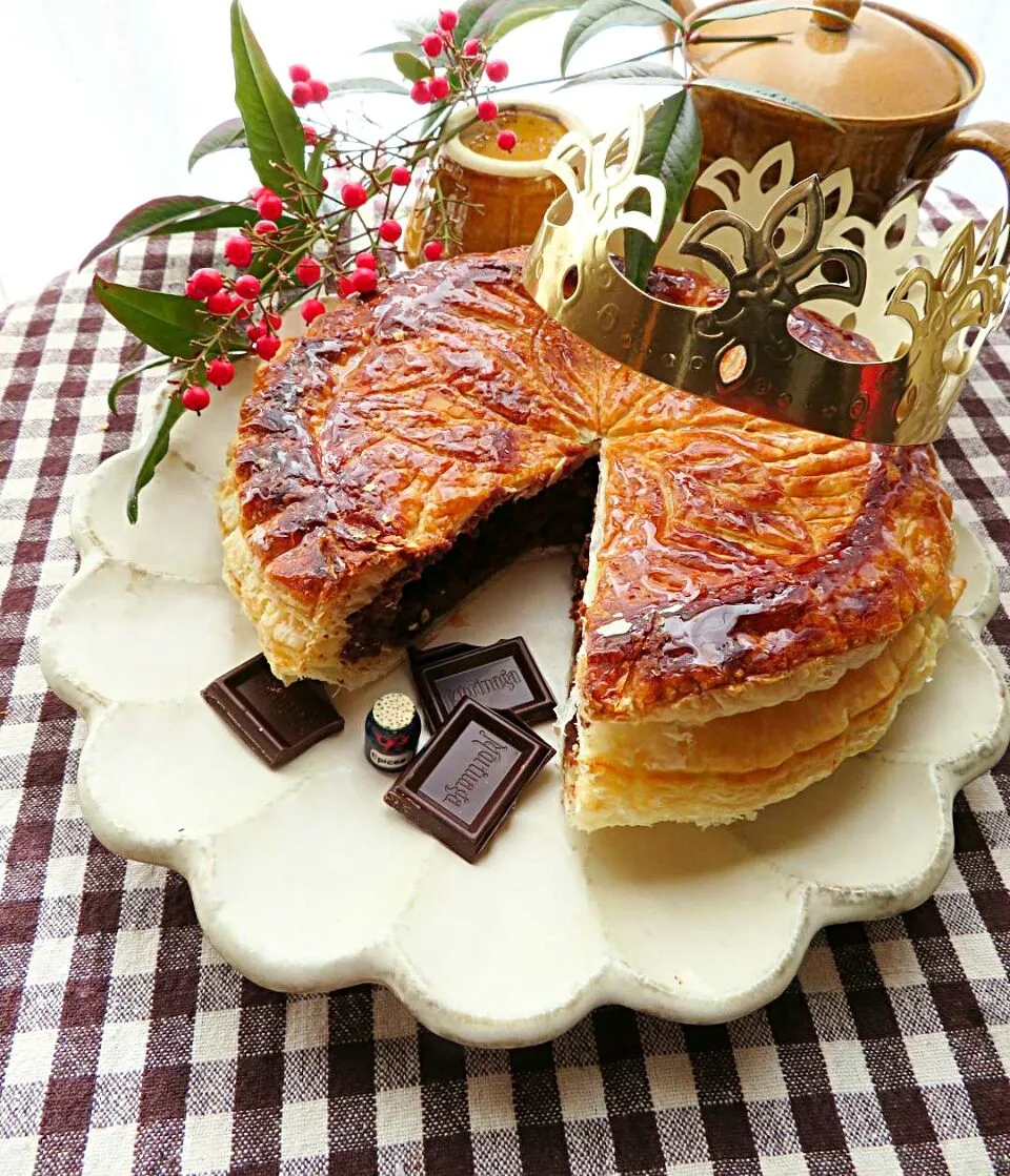 Galette des rois au chocolat|ルシッカさん