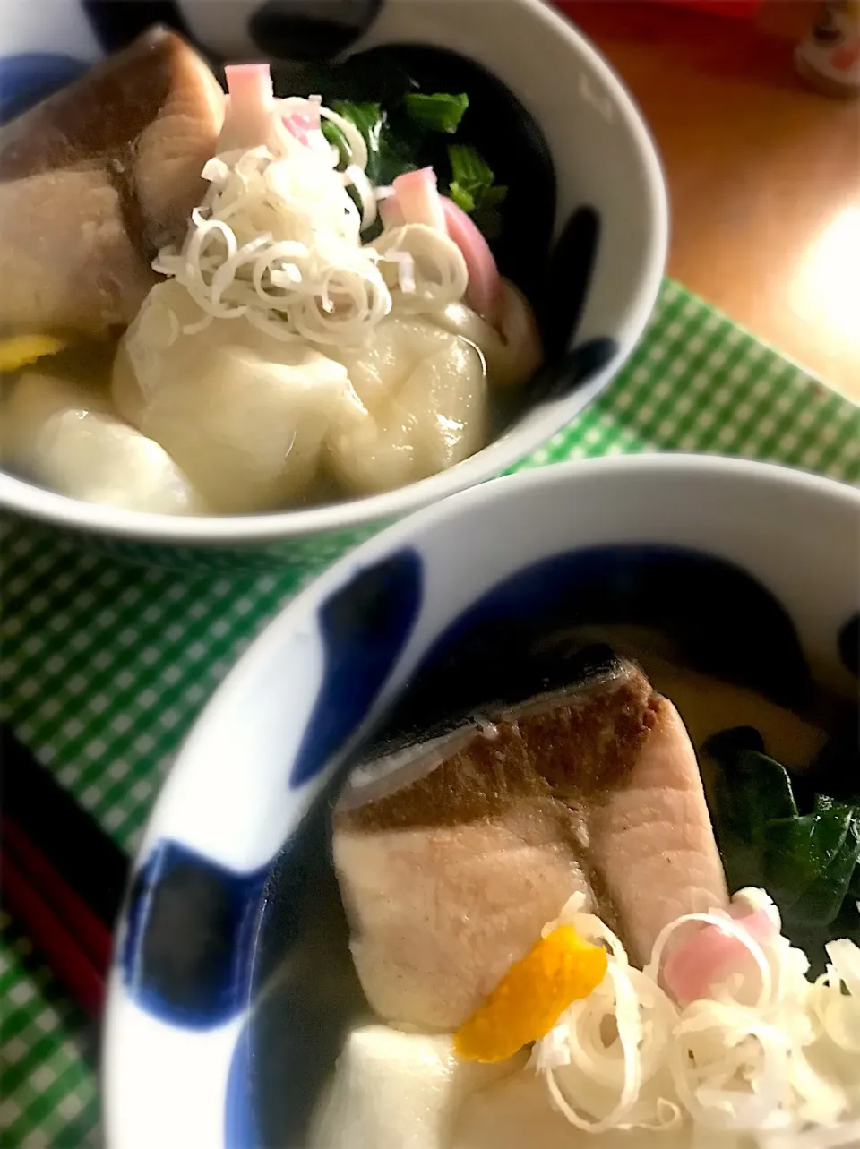 今年も頂きました〜鰤たっぷりで博多風雑煮🐟|こなちゅんさん