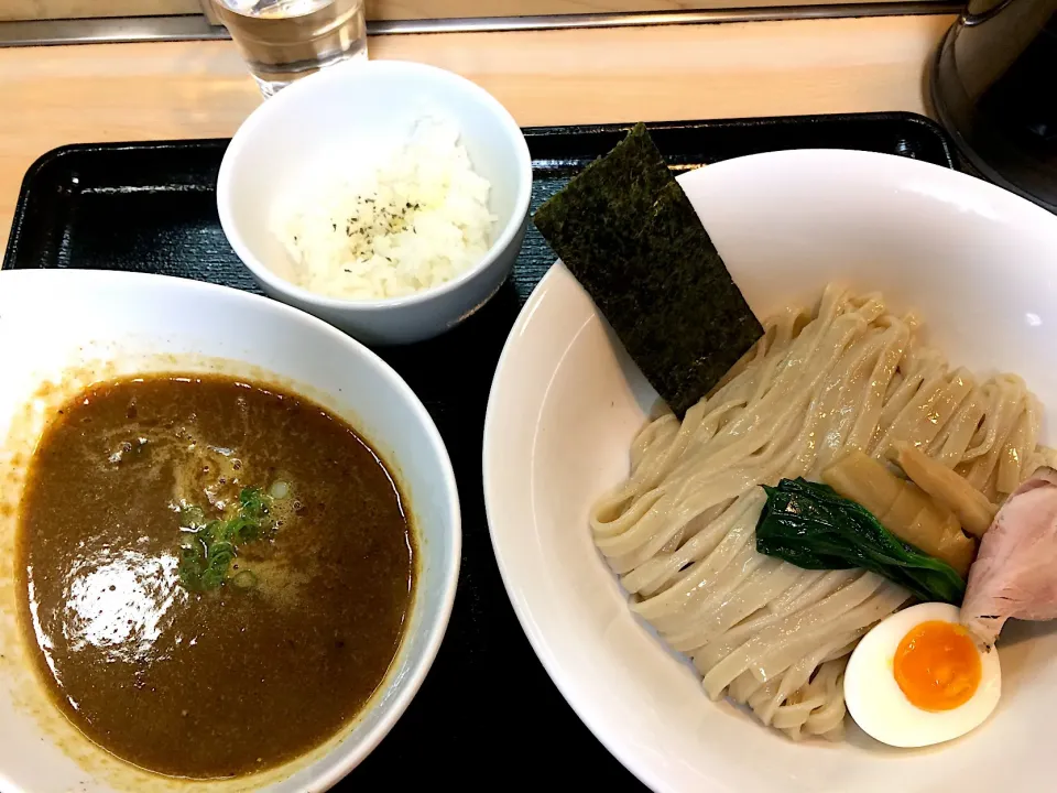 ガチ麺道場さんで、つけ麺本格カリーマサラ♡|いく❤️さん