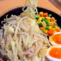 Snapdishの料理写真:味噌もやしラーメン|Masayuki Arakawaさん