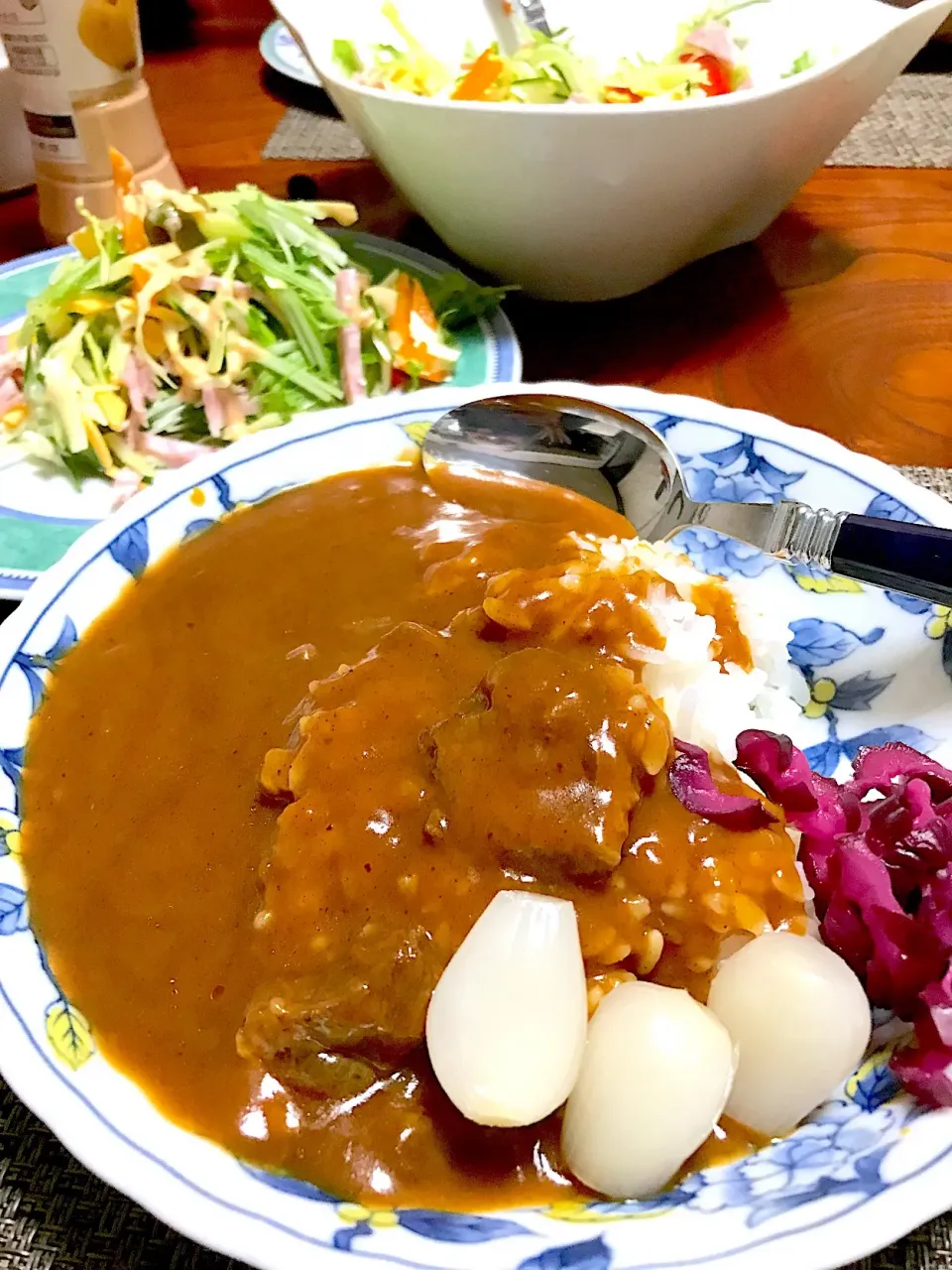 今年初カレー🍛|シュトママさん