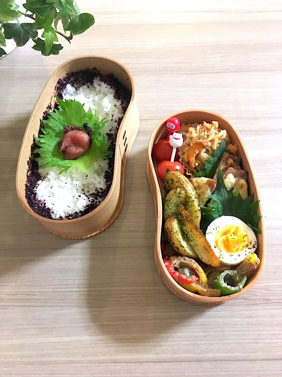 Snapdishの料理写真:豚ヒレにんにくマヨ 弁当|michicoさん