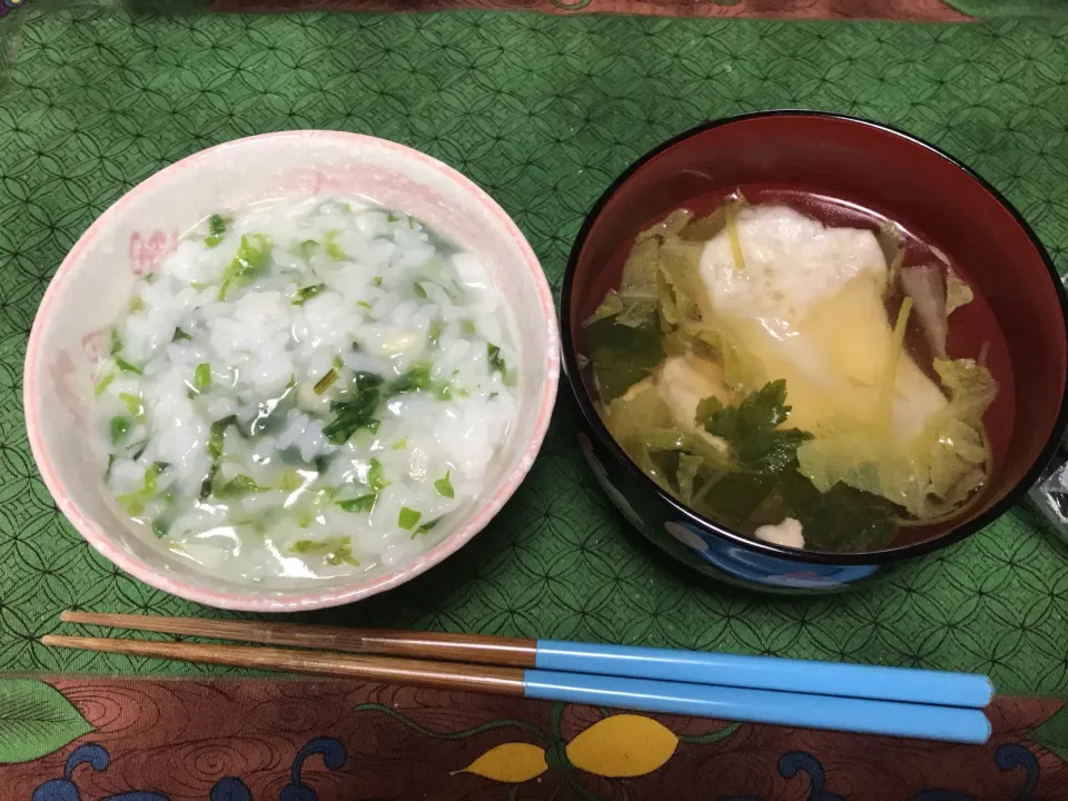 七草粥 お雑煮|hiroさん