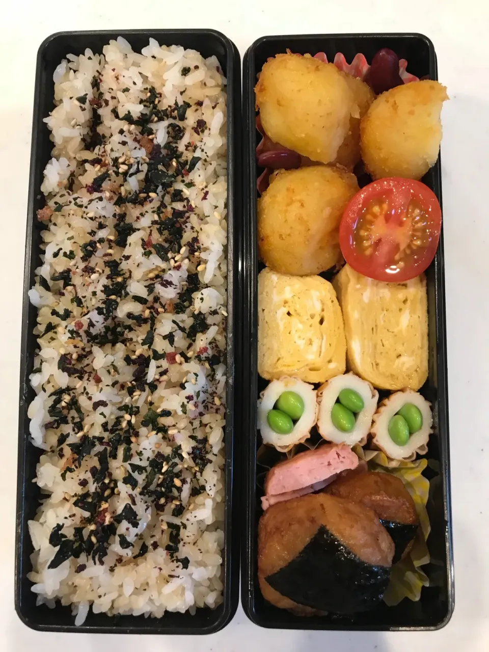 Snapdishの料理写真:2017.1.8 (月) 旦那様のお弁当🍱|あっきーよさん