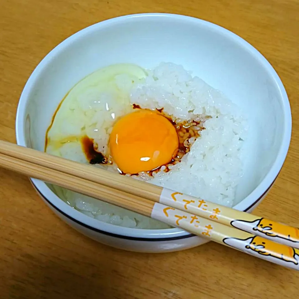 2018/1/8(月)卵かけご飯🍚|しまだ ちえこさん