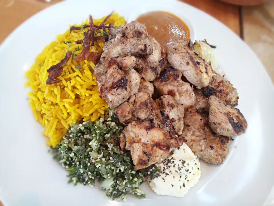 Grilled Chicken Kebab with Basmathi|Tony J-Kayさん