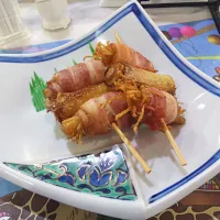 Snapdishの料理写真:Aspara Bacon|Tony J-Kayさん