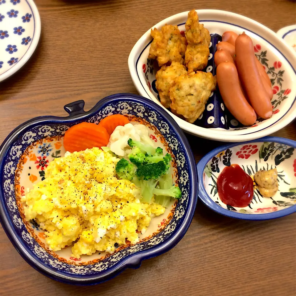 ポテトサラダとナゲットとウィンナ|マミさん