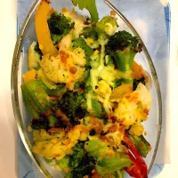 Snapdishの料理写真:Baked Mixed Veggies|Abby Yipさん