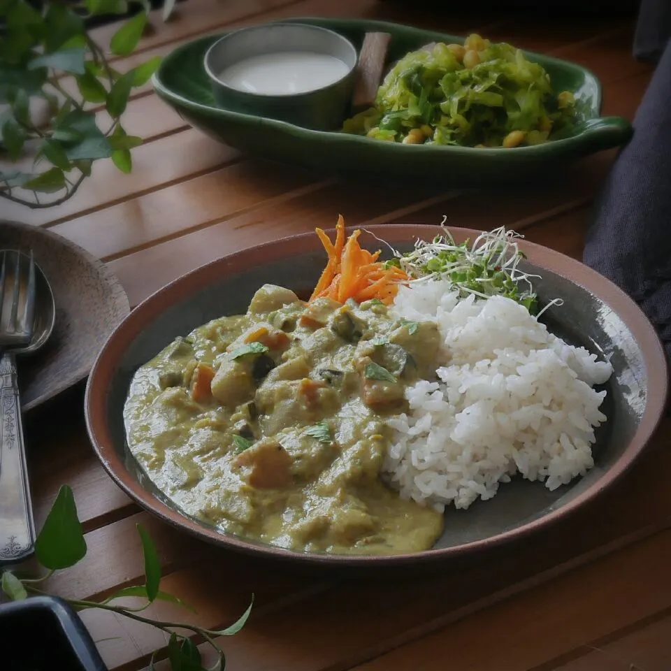 お久しぶりのカレー投稿です〜😊 Homemade Indian Curry|まちまちこさん