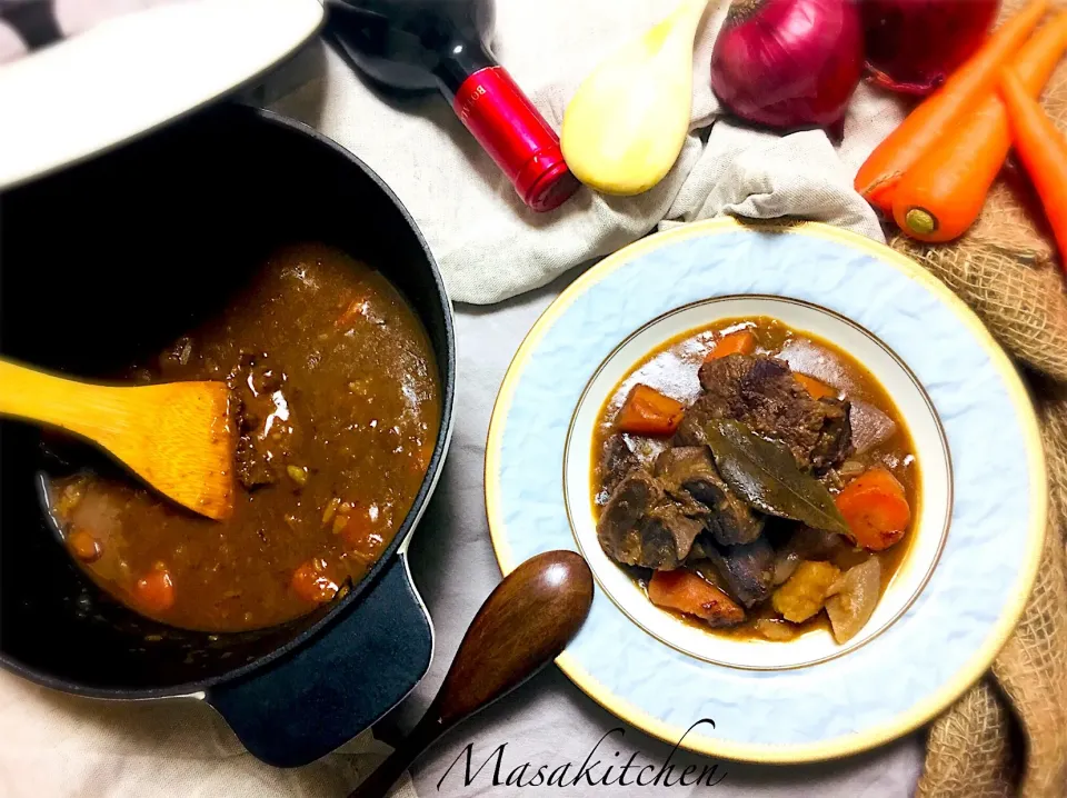 Beef stew for dinner|Masakiさん