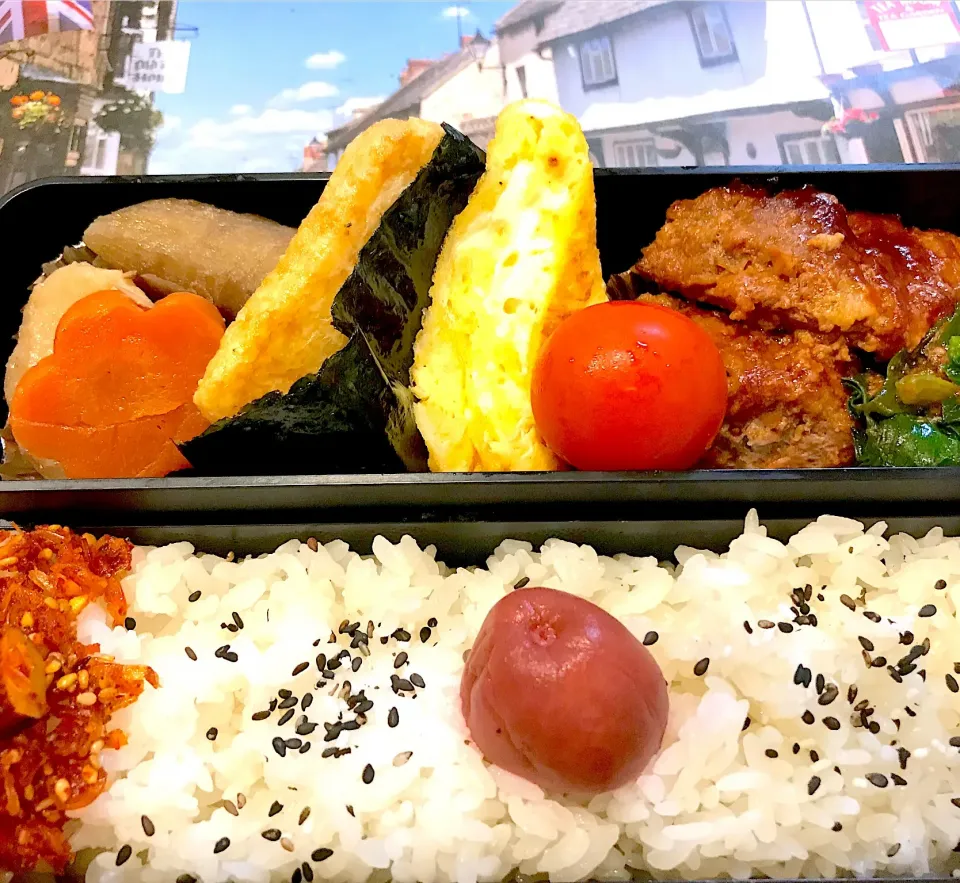 久しぶりに出勤の息子弁当🍱|シュトママさん