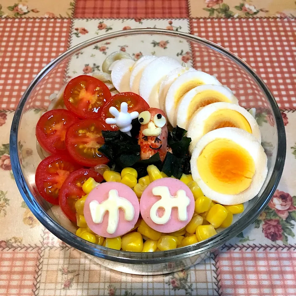 たらこ男のラーメンサラダ弁当🍱|＊ゆみしぼり＊さん