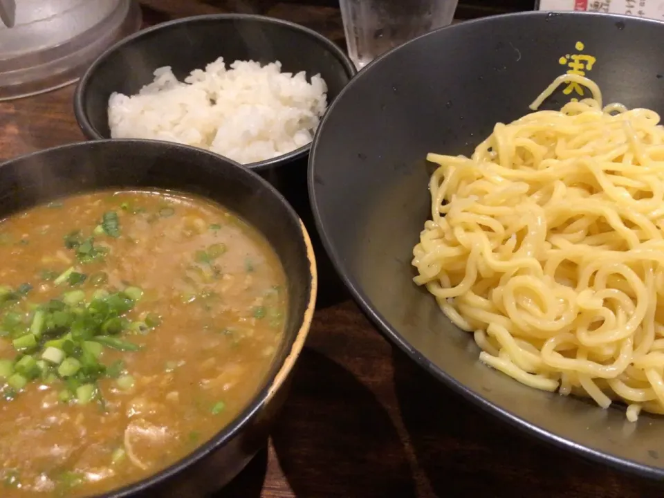 Snapdishの料理写真:かれーつけ麺を頂きました。|momongatomoさん