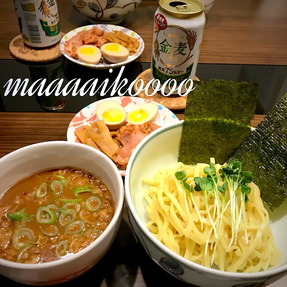 Snapdishの料理写真:つけ麺🍜🍥|マイコさん