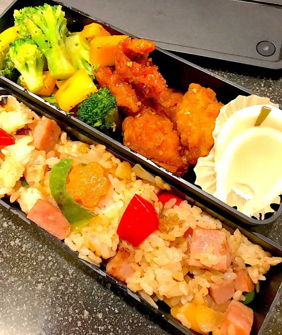 Snapdishの料理写真:息子のお弁当🍱|シュトママさん