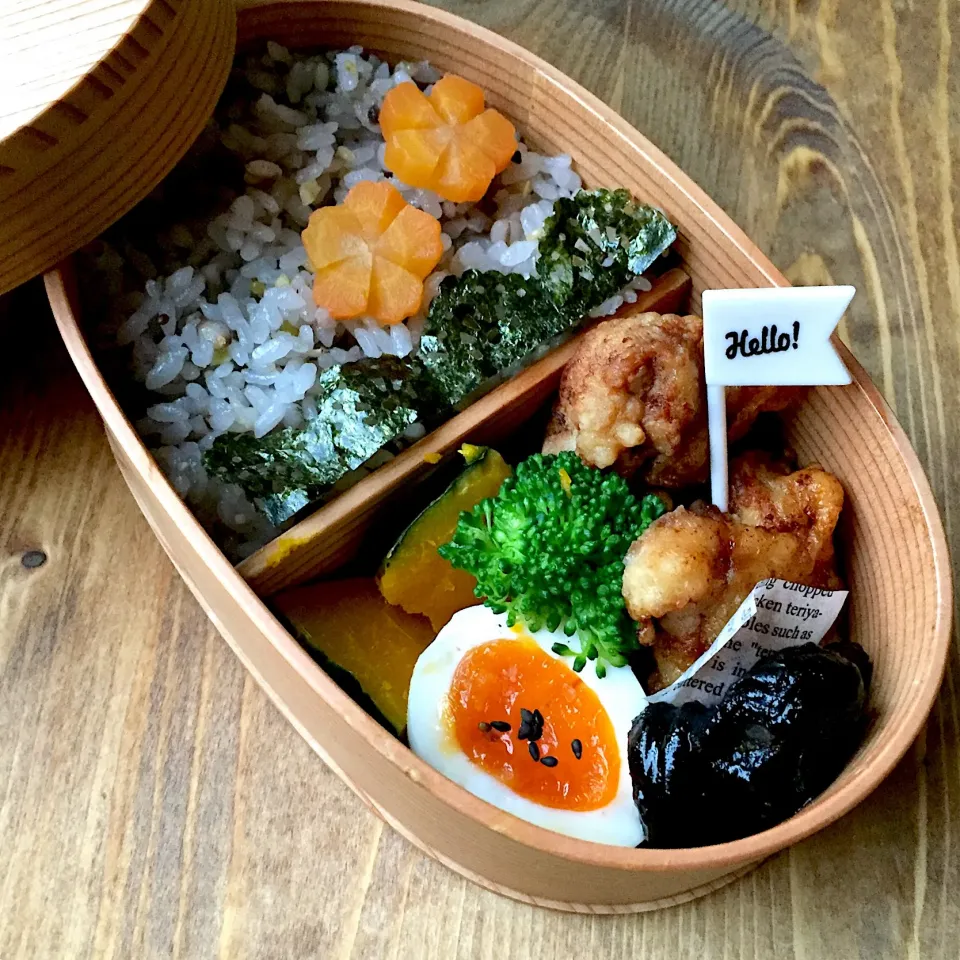 Snapdishの料理写真:咲きちゃんさんの料理 うちの ザンギ🐔 （鶏のから揚げ）
1/10 お弁当🍱|カタツムリさん