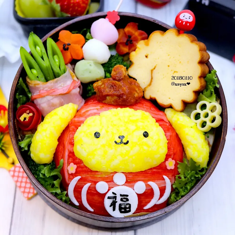 ポムポムプリンのだるま弁当


 #キャラ弁  #デコ弁 #ポムポムプリン#だるま|あーたんさん