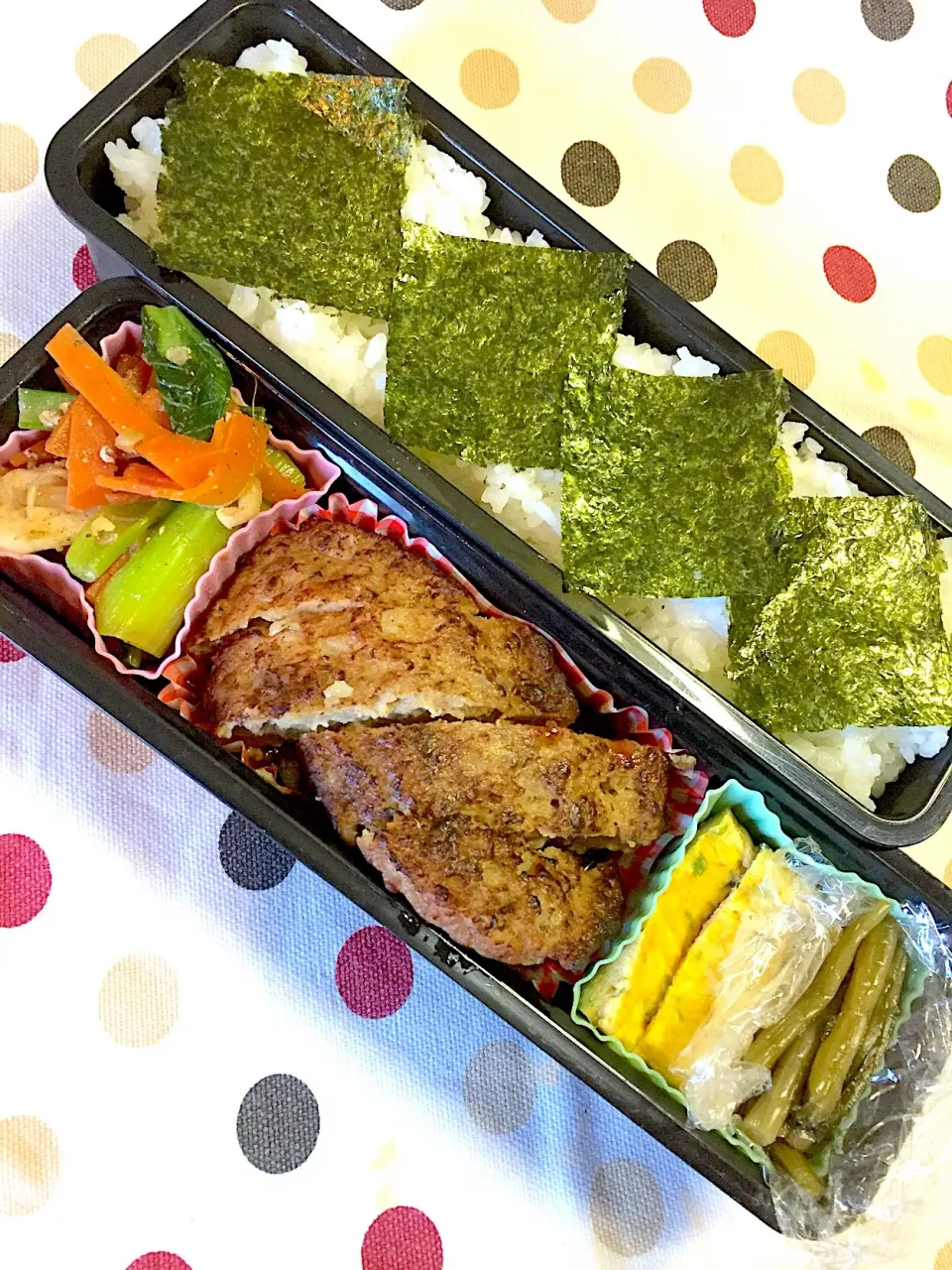 1/9☆バーグ弁当|ちーさん