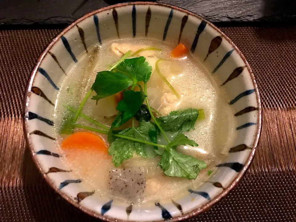 夫特製 白味噌仕立てのお雑煮|☆アスカ☆さん