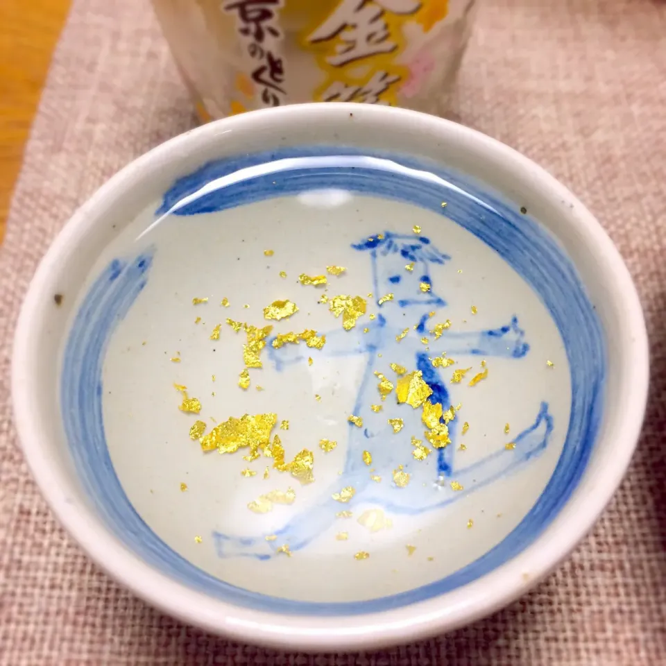 Snapdishの料理写真:金粉かっぱ
#お正月#日本酒|morimi32さん