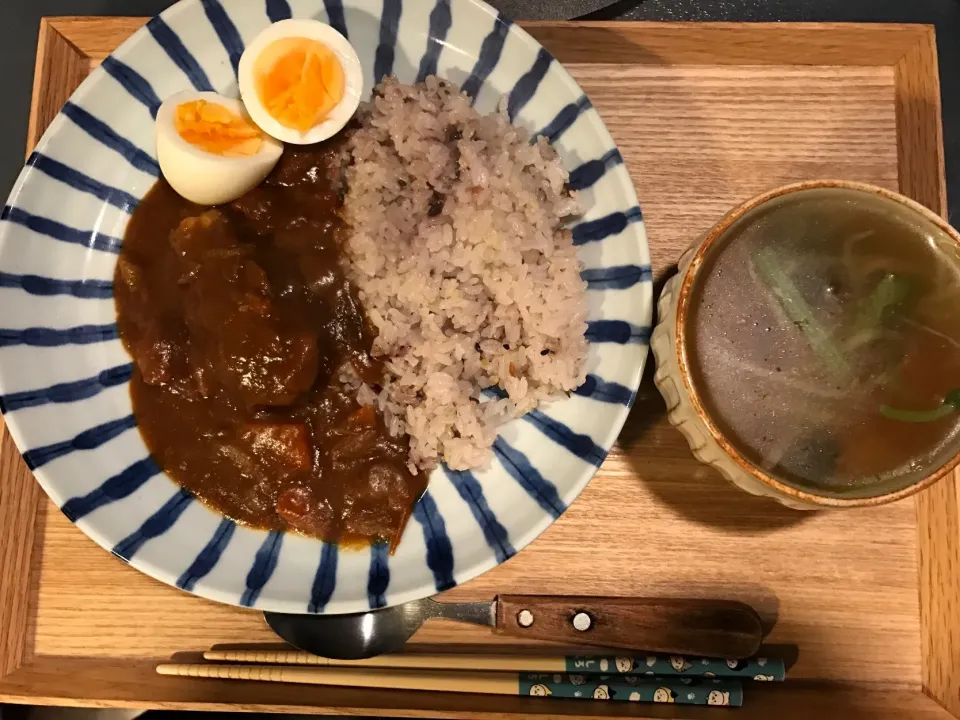 カレーとスープ|そうめがさん