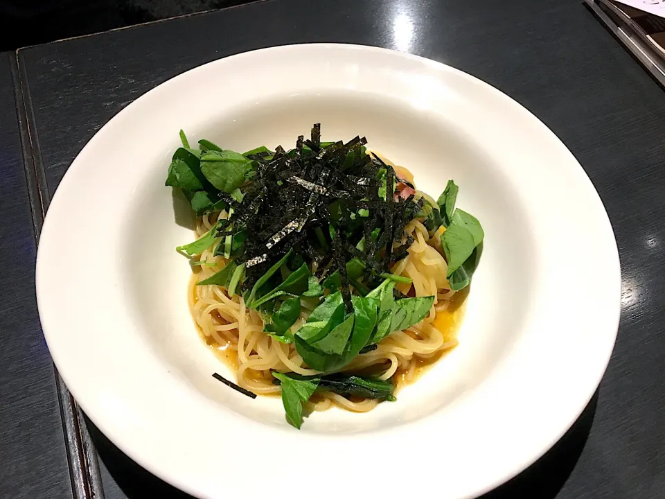 ほうれん草とベーコンの醤油パスタ|コージ💫さん