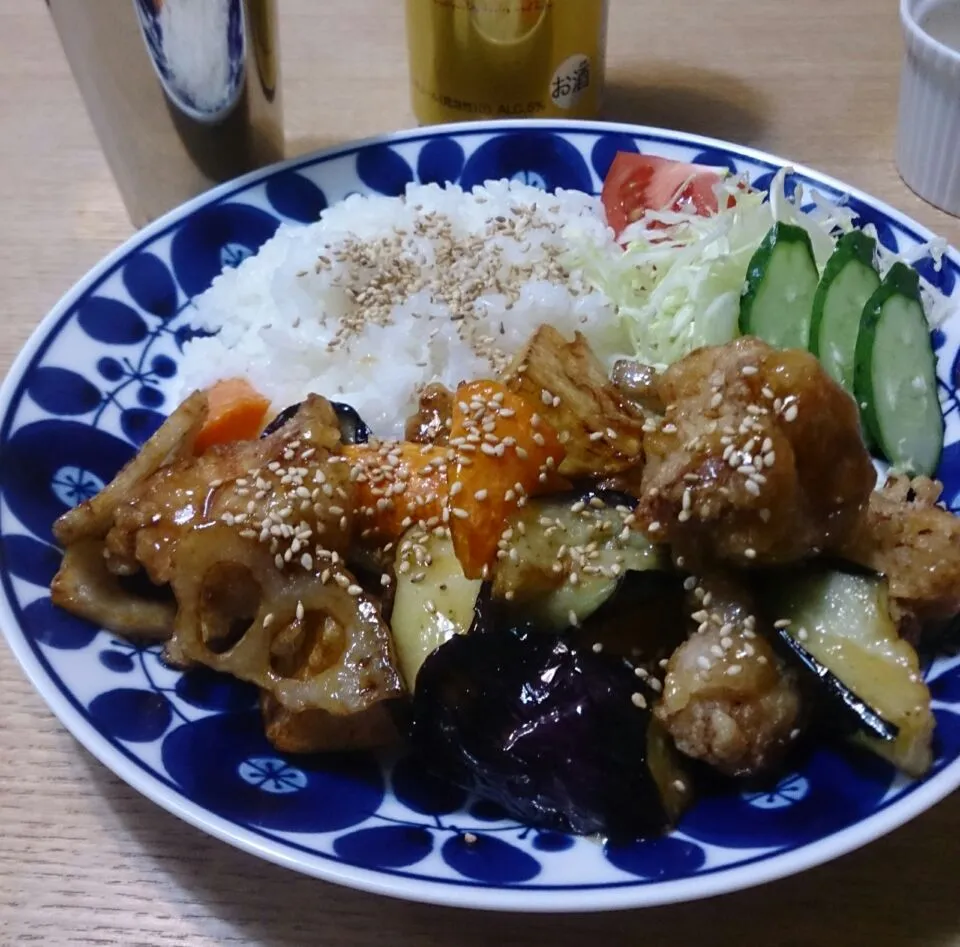 鶏と野菜の黒酢あん❁大戸屋さんのまねっこしてみました〜❁|takakoさん