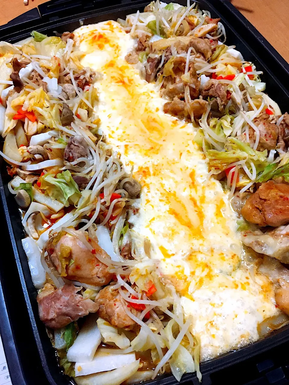 Snapdishの料理写真:チーズタッカルビ  #チーズタッカルビ  #わいわいパーティ料理|sana.ayaさん