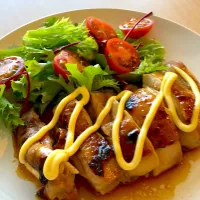 zenさんの料理 #社食 テリヤキチキン