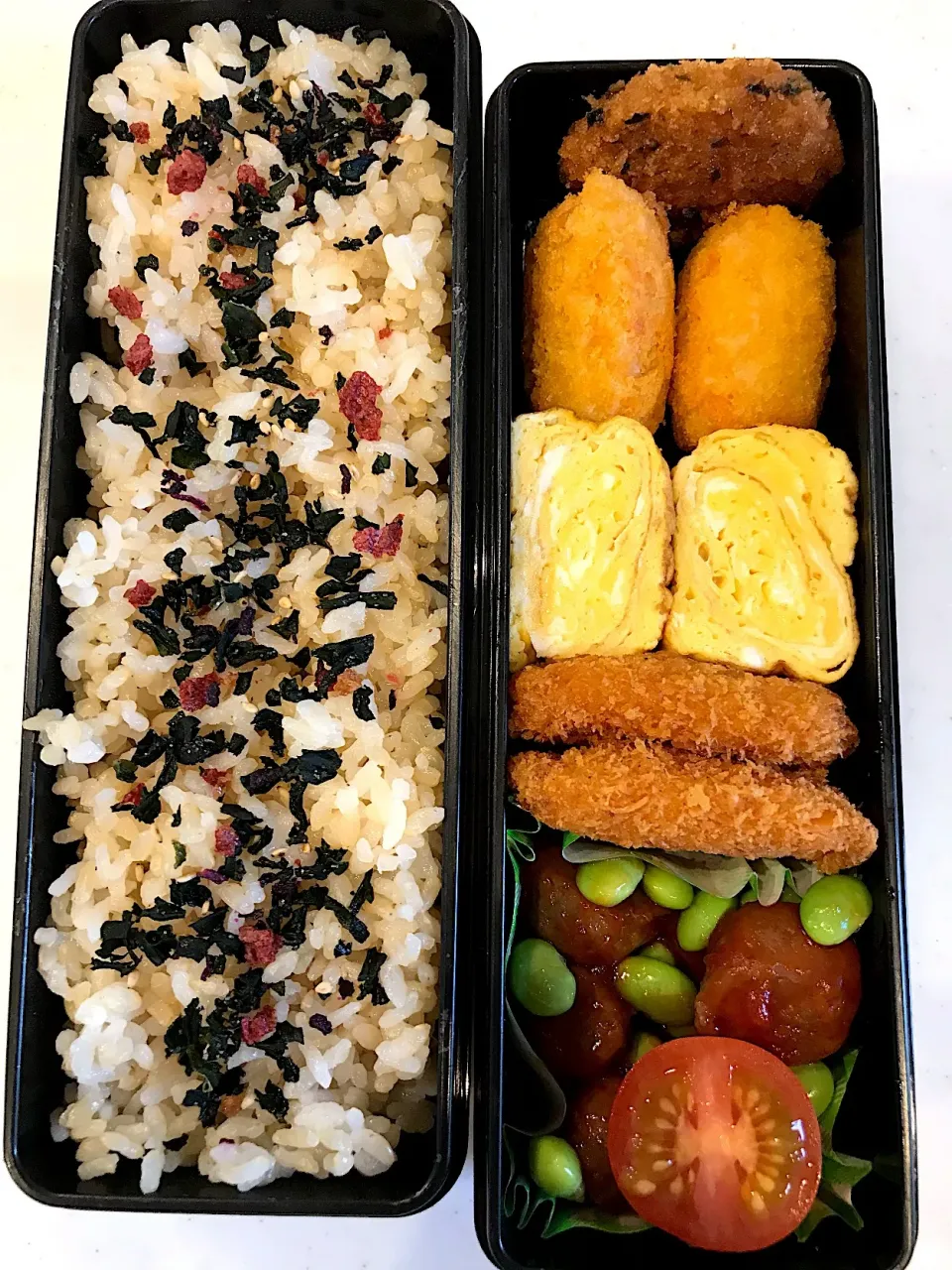 Snapdishの料理写真:2018.1.11 (木) 旦那様のお弁当🍱|あっきーよさん