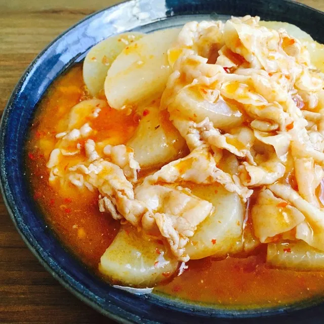 ちいさんのフライパン1つで！大人の豚バラ大根 #レシピブログ #RecipeBlog|レシピブログさん