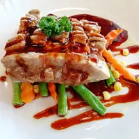 Snapdishの料理写真:Tuna Belly Steak|Tony J-Kayさん