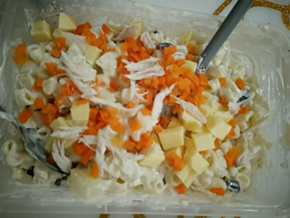 chicken macaroni salad|lynnさん