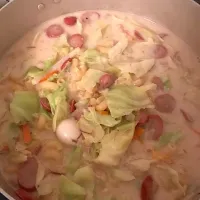 Sopas with corned beef and quail eggs|Ericka Yamadaさん