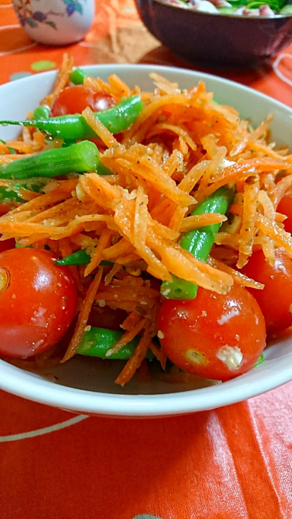 人参とプチトマトのサラダ|ぱやさん