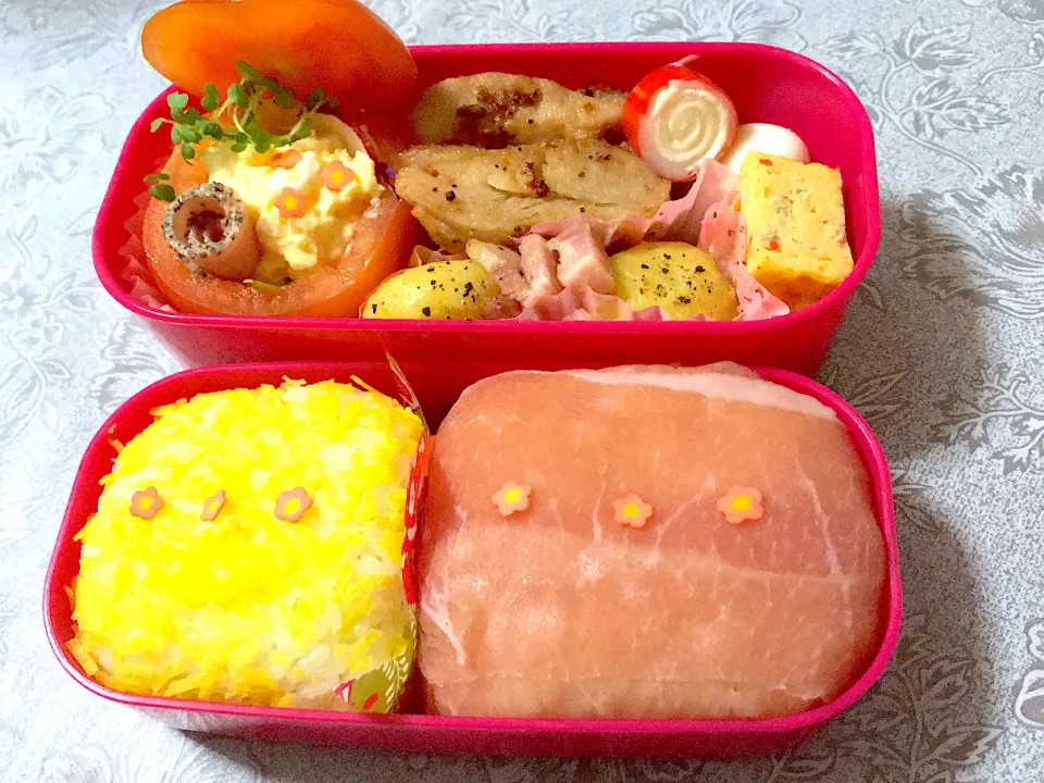 Snapdishの料理写真:愛娘弁当(*Ü*)ﻌﻌﻌ♥|🌸きぃまま🌸さん