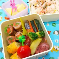 Snapdishの料理写真:1月13日の娘弁当🎵|ノリティアさん