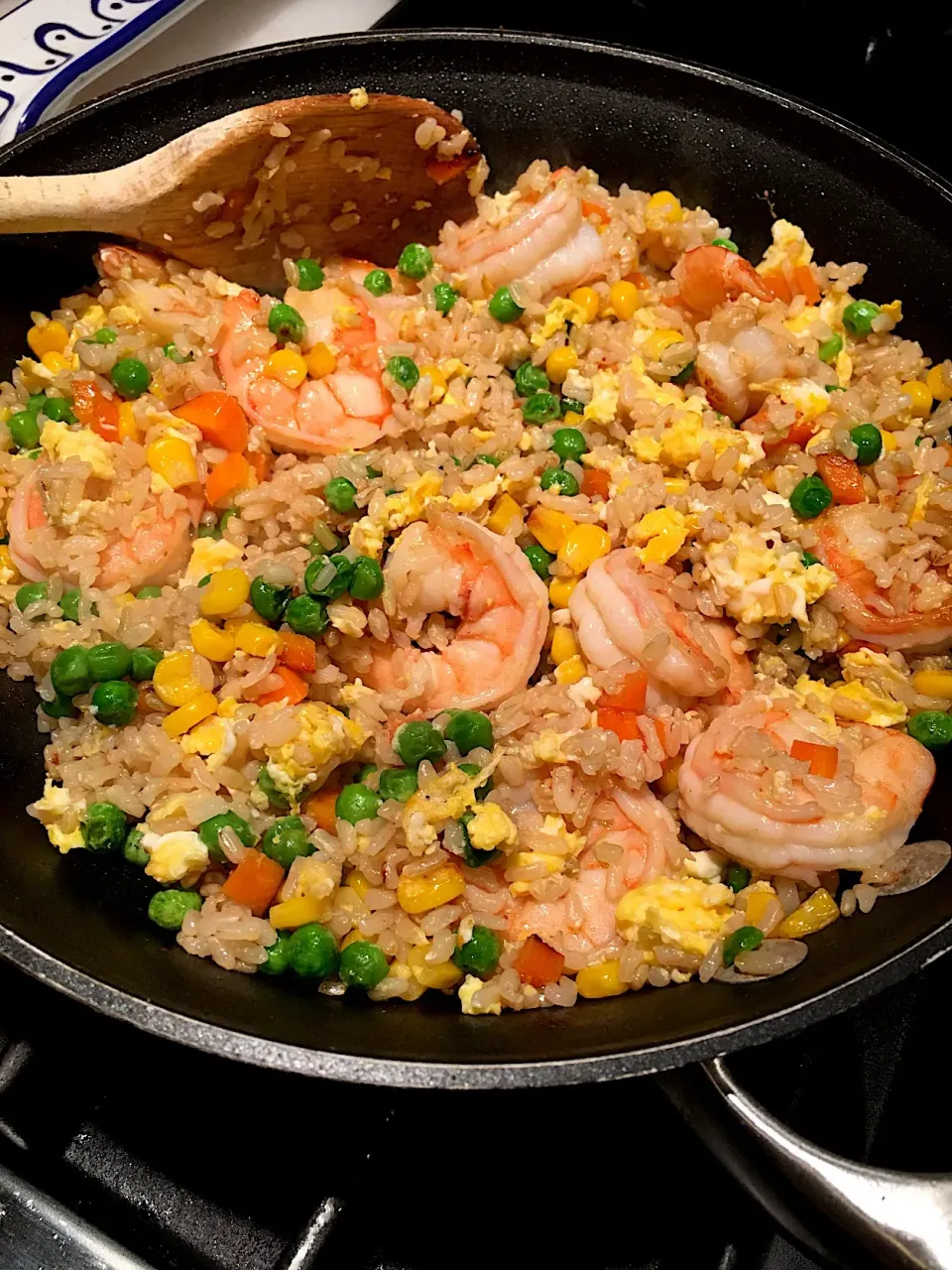 Shrimp Brown Fried Rice #brownfriedrice  #shrimpfriedrice|🌺IAnneさん