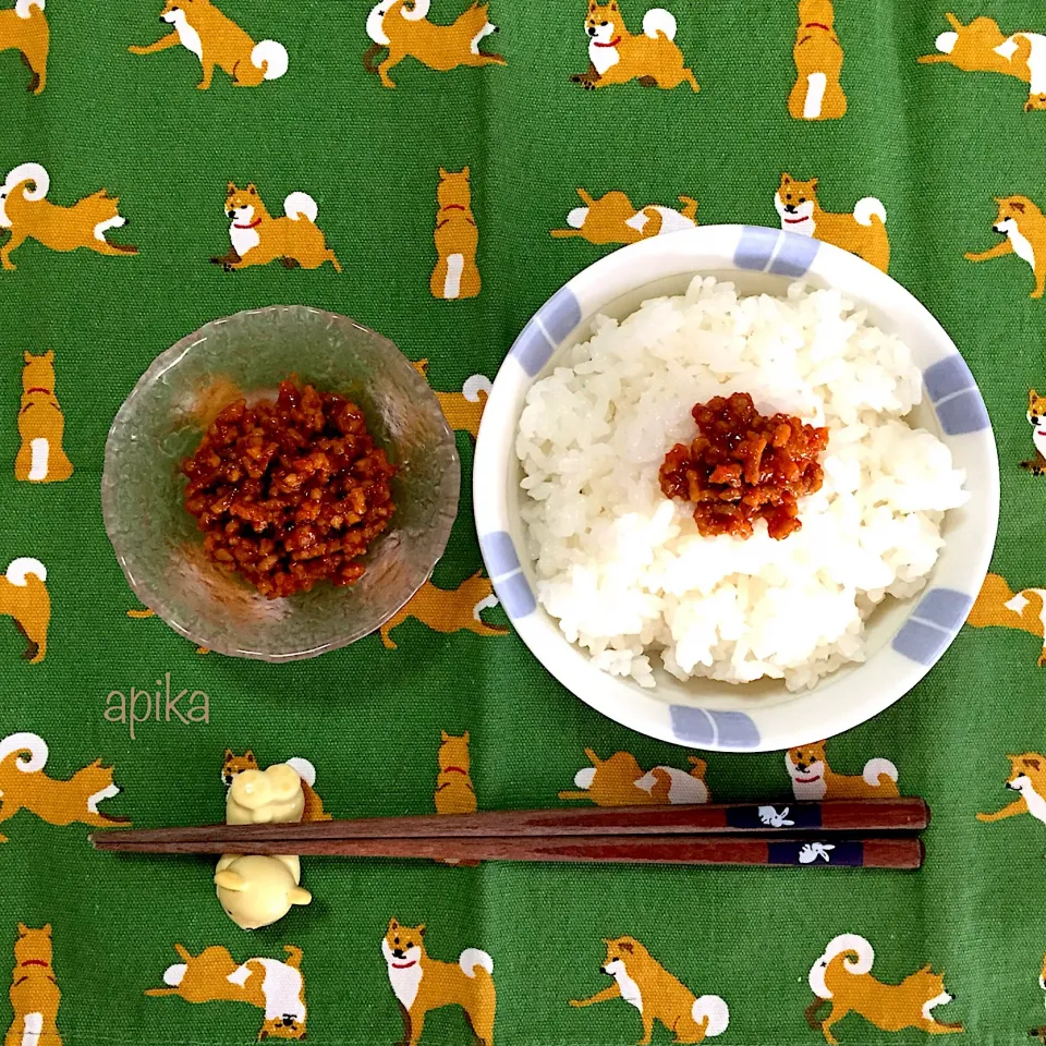 ご飯がススム！サムジャンの肉味噌|あぴかさん