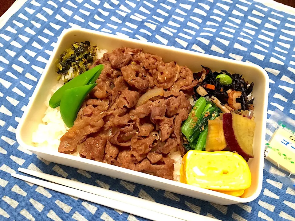 牛すき煮のお弁当。|Chiharuさん