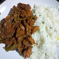 rice with liver sauce|Jacqueline Godwin Mtuiさん