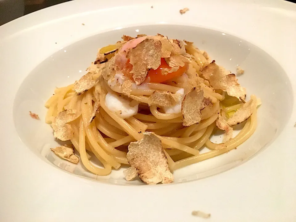 White truffle carbonara|nick pornchanaさん