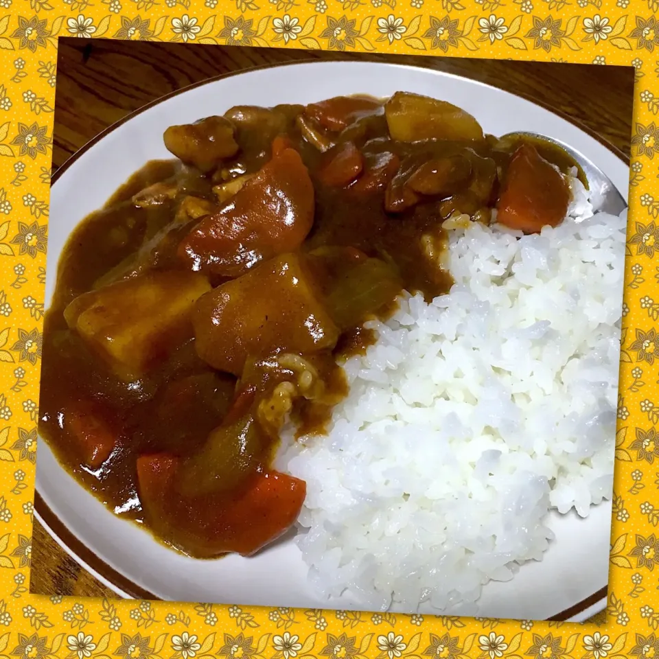 チキンカレー🍛🥄|みなさん