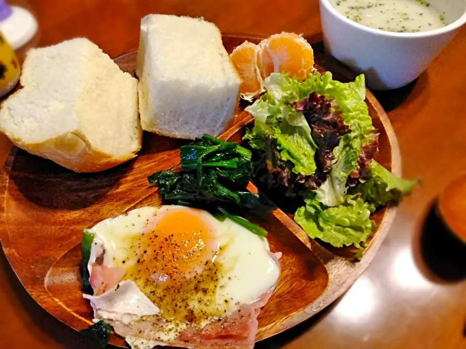 Snapdishの料理写真:#休日の朝食|あきおぐさん